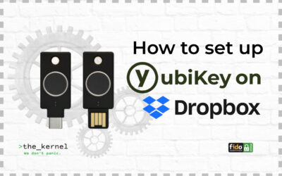 How to set up a YubiKey with a Dropbox account