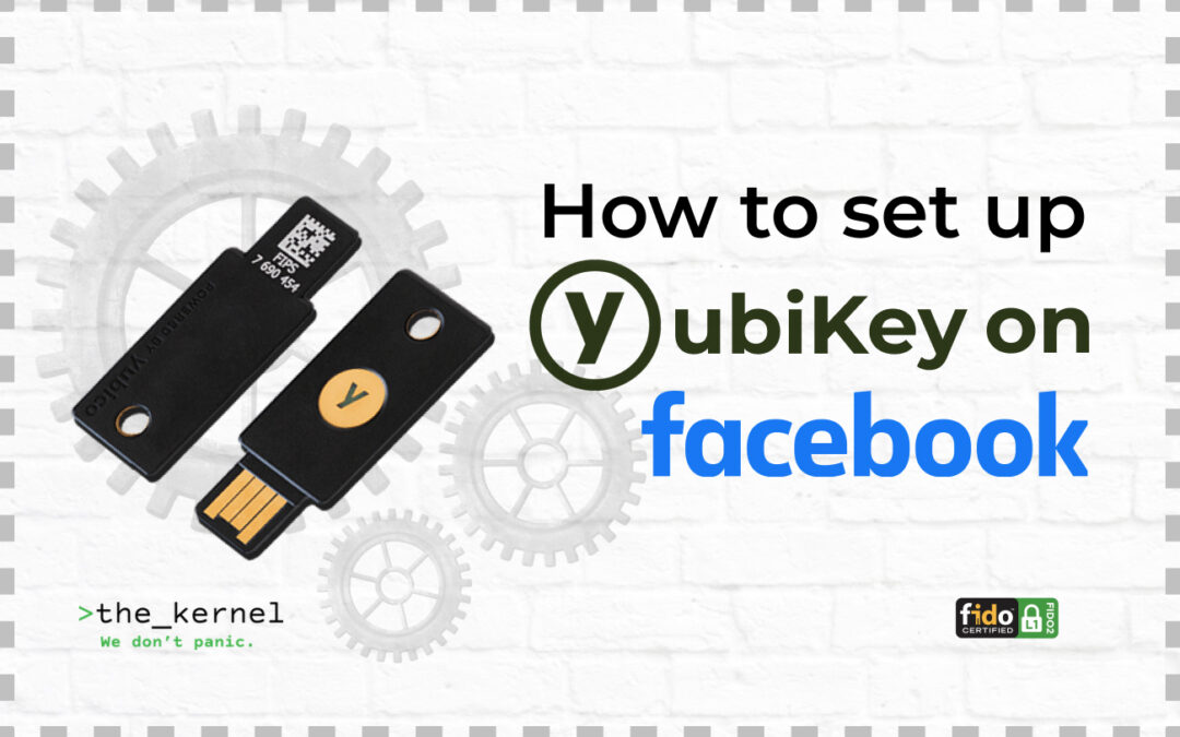 Using your YubiKey with Facebook