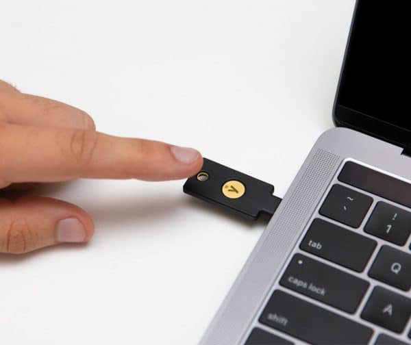 does dropbox support yubikey