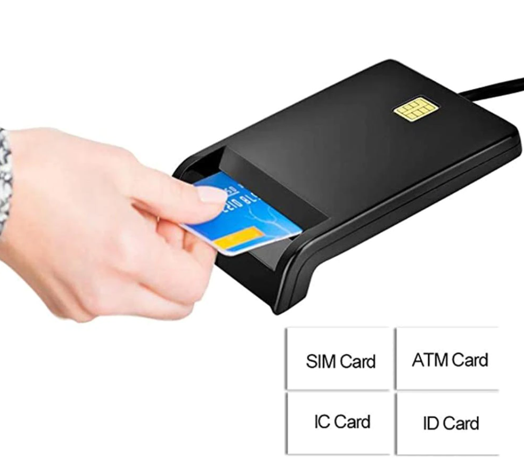 Smart card and reader