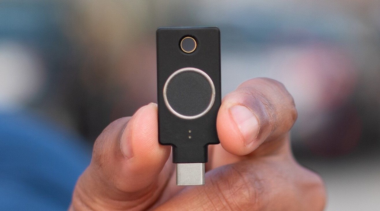 Capacitive scanners yubikey