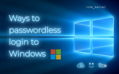 Ways to log in to the Windows OS without a password