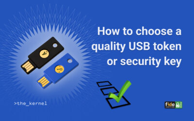 How to choose a quality USB token or security key