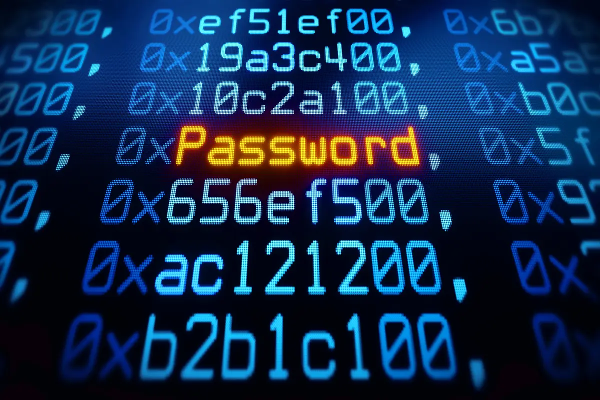 password entry amid binary code by matejmo